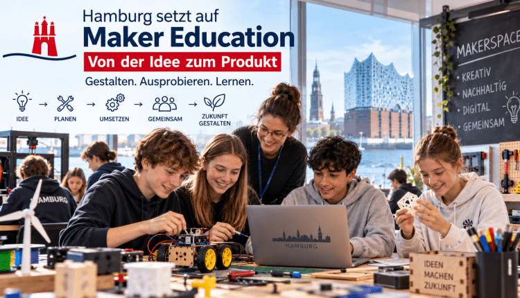 Hamburg setzt auf Maker Education/Hamburg okullarında fikirden üretime eğitim