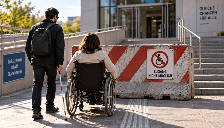 Schutzschild für Menschen mit Behinderungen/ Engellilere şiddete karşı koruma kalkanı