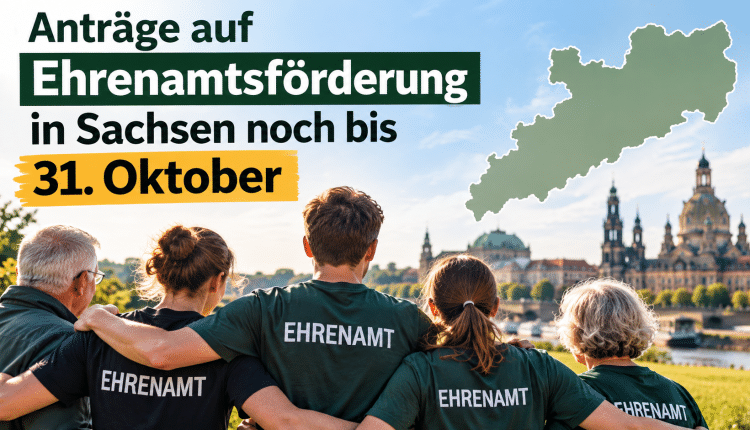 Anträge auf Ehrenamtsförderung in Sachsen noch bis 31. Oktober/Gönüllülük desteğine başvuru son 31 Ekim