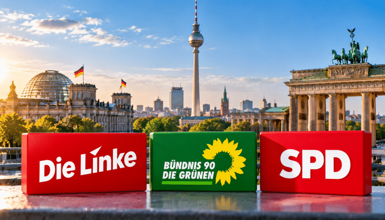 Linke, Grüne und SPD starten Sondierungen in Berlin’de Sol Parti, Yeşiller ve SPD koalisyon görüşmelerine hazır