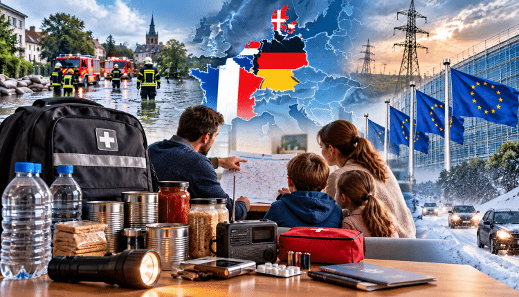Europa verstärkt die Krisenvorsorge/Avrupa kriz hazırlıklarını güçlendiriyor                                                                      Holland ruft zur 72-Stunden-Vorsorge auf