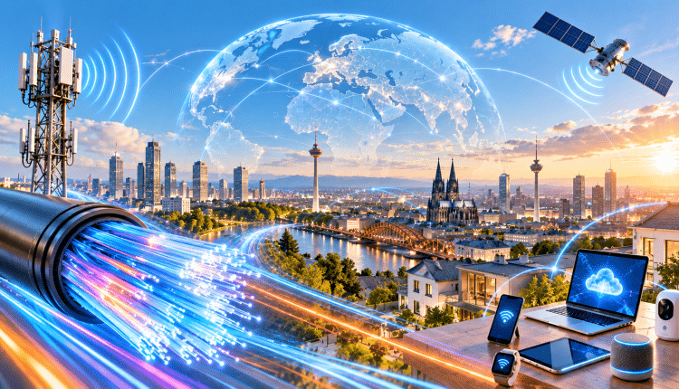 Glasfaser: Deutschland hinkt hinterher/Fiber internette Almanya geride kaldı