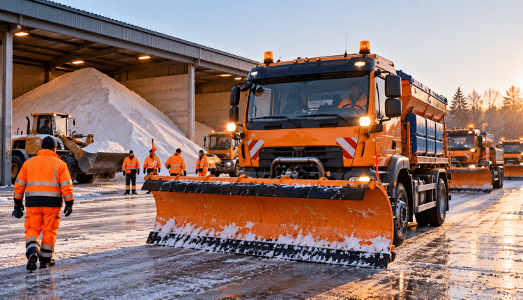 Winterdienst steht bereit/Kış ekipleri göreve hazır