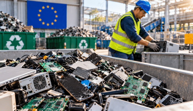 EU sammelt 12,3 Kilo Elektroschrott pro Kopf/AB’de kişi başına 12,3 kilo elektronik atık