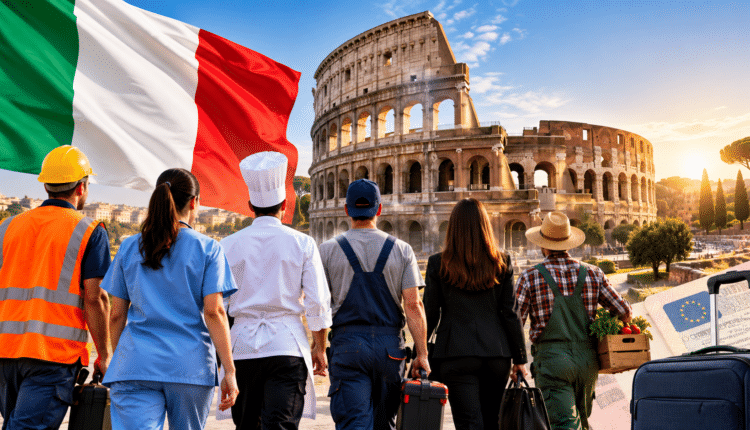 Italien bereitet Aufnahme ausländischer Arbeitskräfte vor/İtalya Yabancı İşçi Alımı İçin Kolları Sıvadı