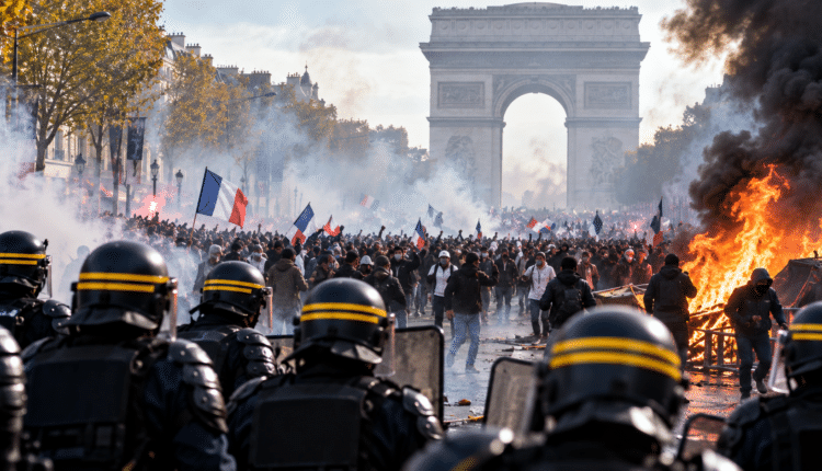 Massenproteste in Frankreich – 1.314 Festnahmen/ Fransa’da Gösterilerde 1.314 Gözaltı