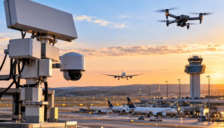 Drohnendetektion an acht großen Flughäfen/ Almanya’da sekiz büyük havalimanına drone takip sistemi
