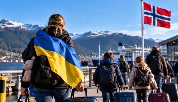 Viele Ukrainer könnten Norwegen verlassen haben/ Norveç’te bilinenden daha az Ukraynalı mülteci olabilir
