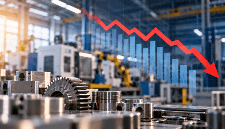 Auftragseingang der Industrie bricht um 10,6 Prozent ein/ Almanya’da sanayi siparişleri yüzde 10,6 düştü