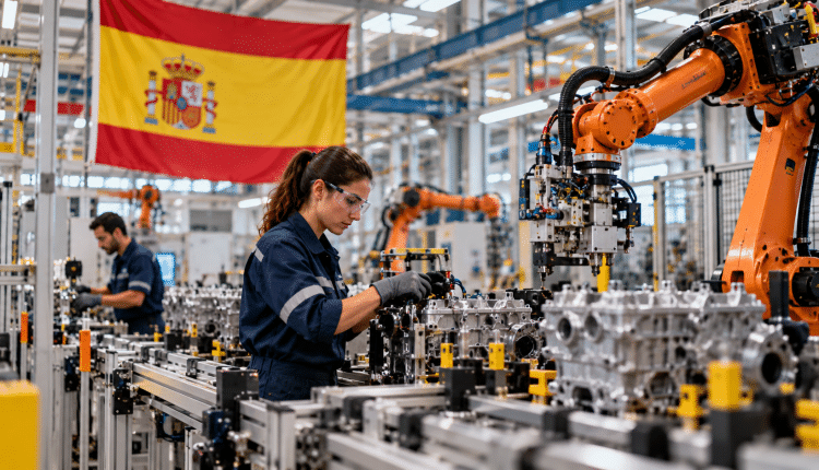 Spaniens Industrieproduktion sinkt um 0,7 Prozent/İspanya’da sanayi üretimi yüzde 0,7 düştü
